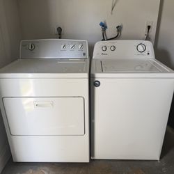 Amana Washer + Kenmore Dryer Set