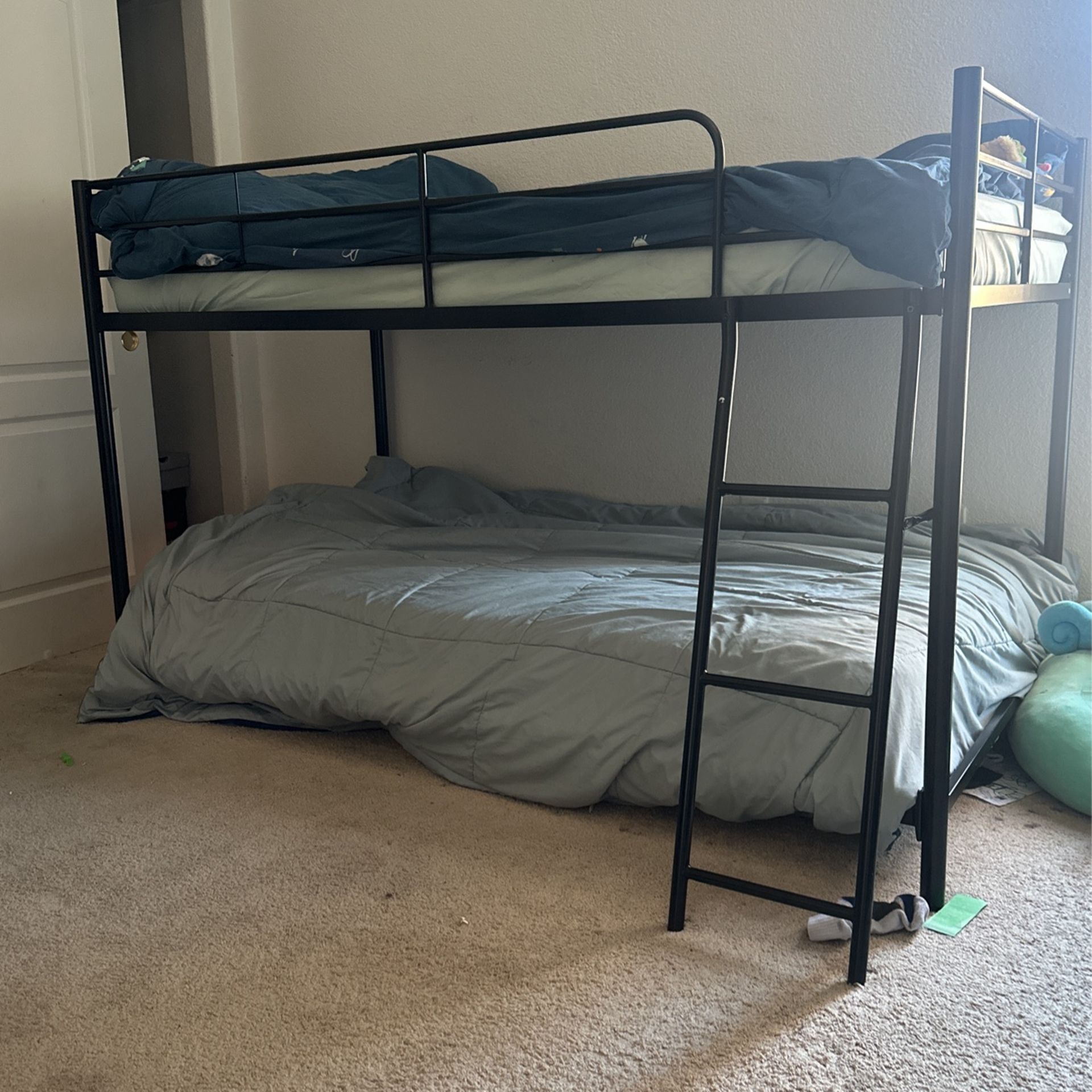 Bunk Bed For Twin Beds With ONE Mattress Included 