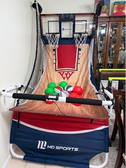 MD Sports Electronic Dual Basketball Hoops Arcade Style Game