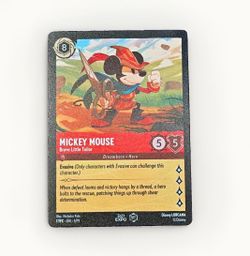Lorcana D23 Expo Mickey Mouse Brave Little Tailor Promo (2022) 1st-edition