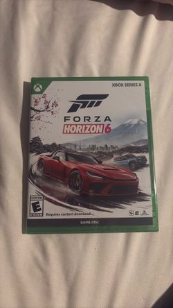X box series x game forza horizon 6…$ 50