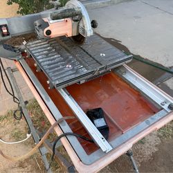Rigid 7” Wet Tile Saw