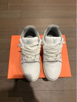 White Louis Vuttion Trainers