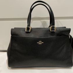 Brand new Coach Handbag - Black With Top Handles And Shoulder Strap