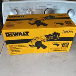 
DEWALT
20V MAX Cordless Brushless 4-1/2 in. Angle Grinder with Paddle Switch (Tool Only