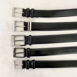 Black Leather Belts Size 34 40 42