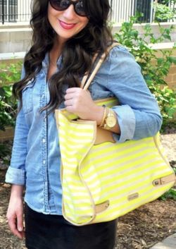 Lululemon x Rebecca Minkoff Yoga Tote in Neon Pink