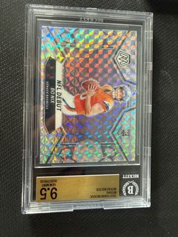 2024 Panini Mosaic Bo Nix NFL Debut RC BGS 9.5