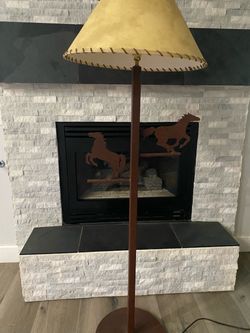 Handmade Horse Lamp Western