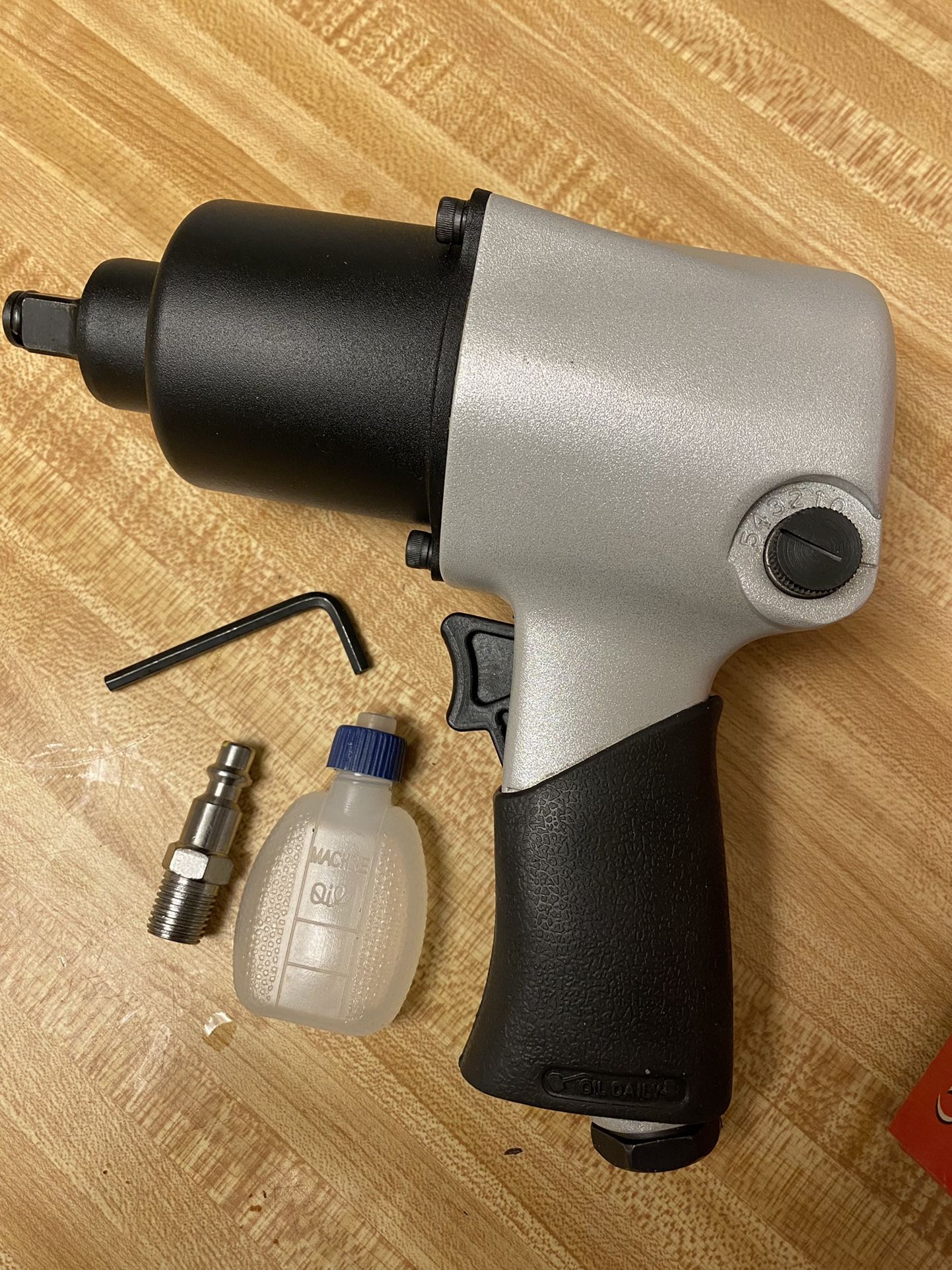 New Professional 1/2” Impact Wrench W/ Twin Hammer