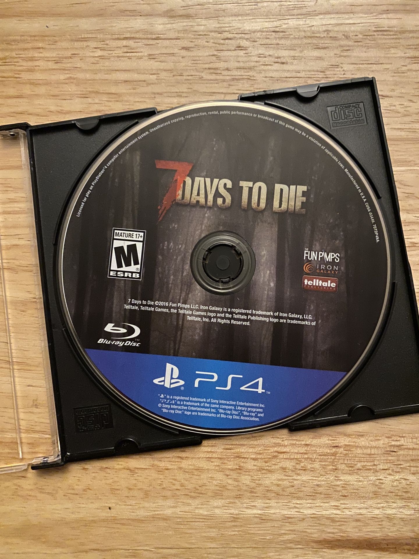 7 Days 2 Die Ps4