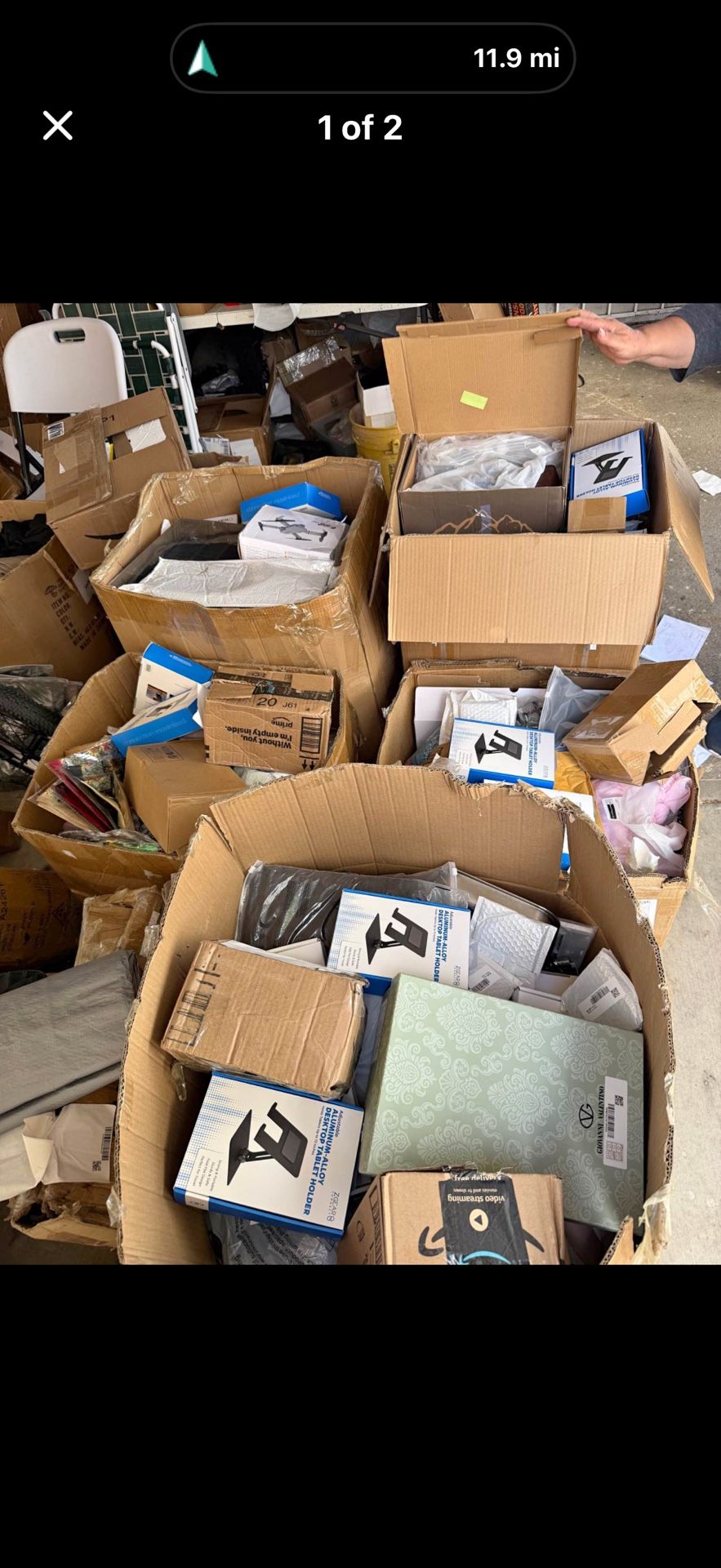 Boxes With New Stuff
