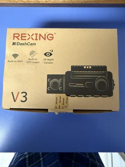 Rexing dash cam Dual Camera 