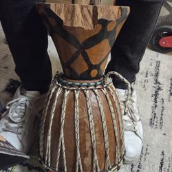 West AFRICAN DEjembe Drum