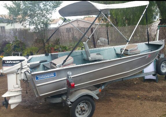 Westcoaster 14' all welded aluminum fishing boat