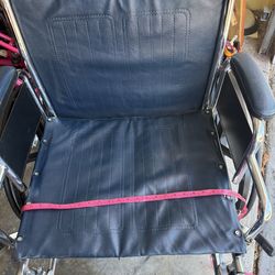 Extra large wheelchair 23 inches wide