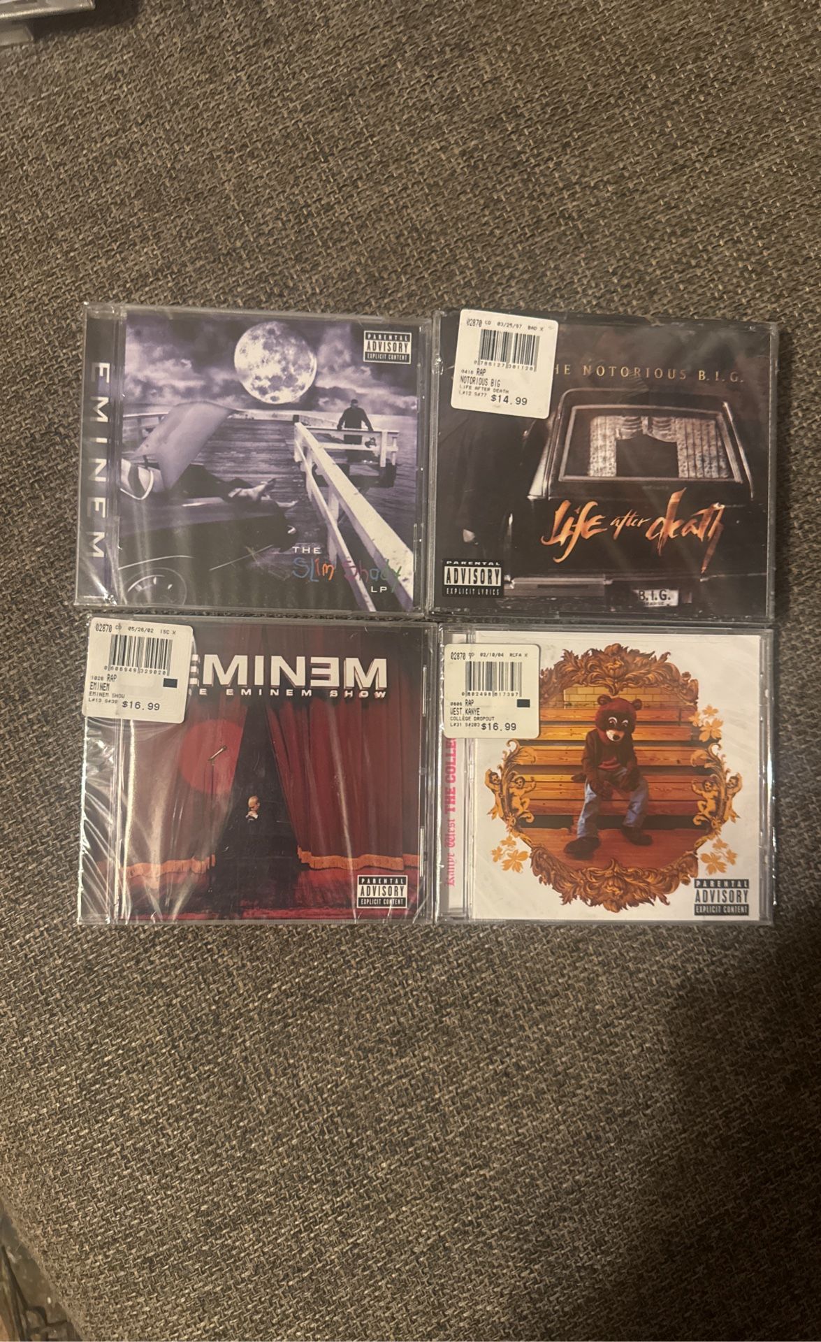 Brand New CDs Plastic Sealed