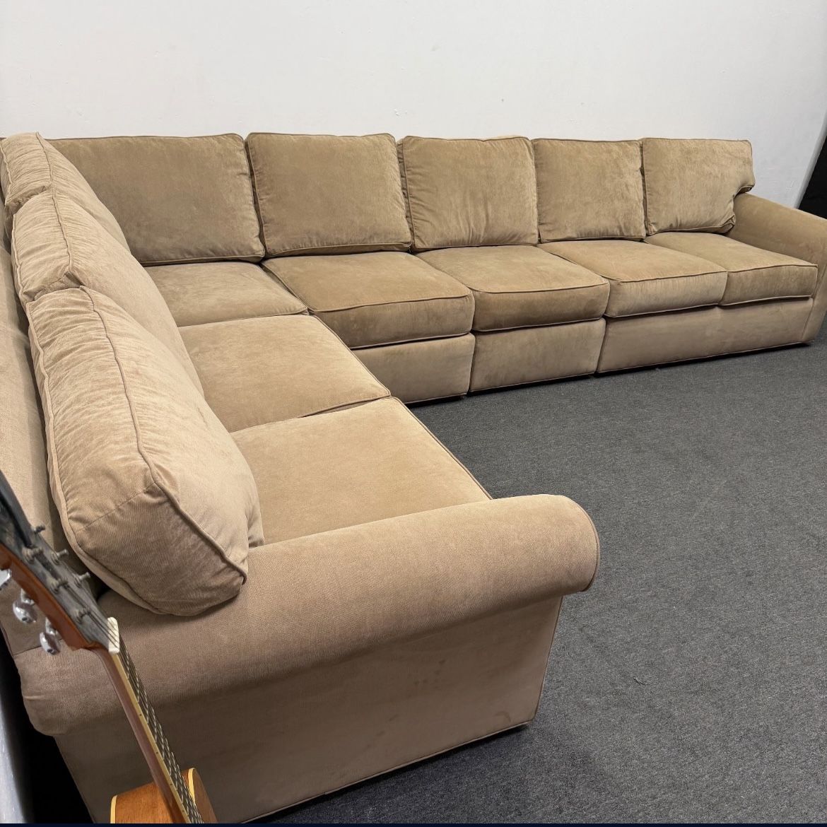 Custom Ethan Allen (Spencer) 5 pc Adjustable Sectional Couch - Amazing Condition - 14k retail