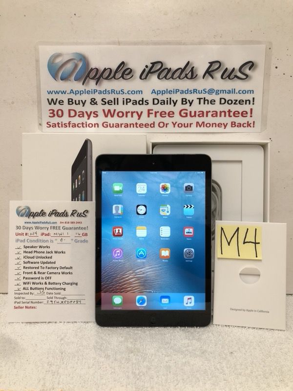 M4 - iPad mini 1 16GB