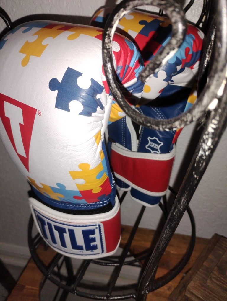 Limited edition title boxing AUTISM Boxing Gloves