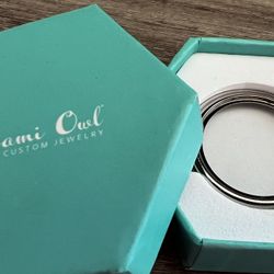 NEW Origami Owl Large Silver Twist Locket  Face Cover  Jewelry Authentic e 