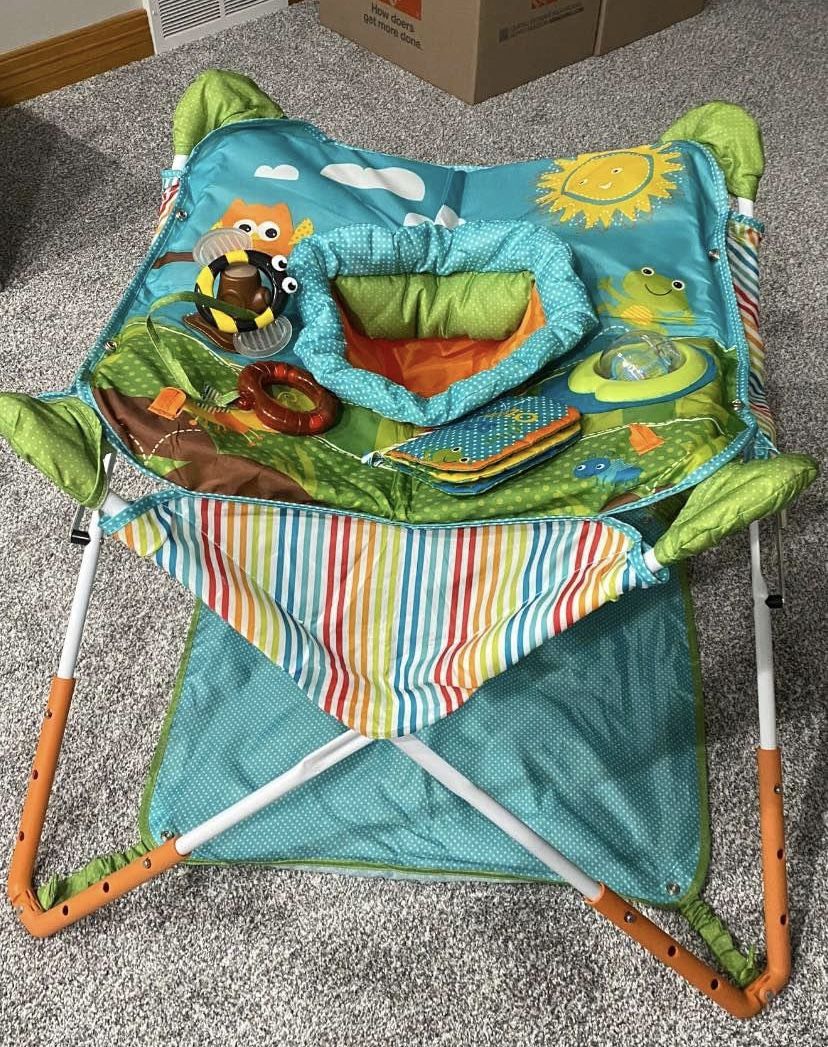 Baby Pop N' Jump Bouncer Seat Activity Chair