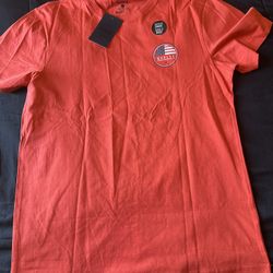 HURLEY BBQ DESTINATION FLAG JERSEY SS GRAPHIC TEE