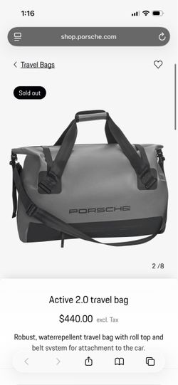 Porsche Active 2.0 travel bag