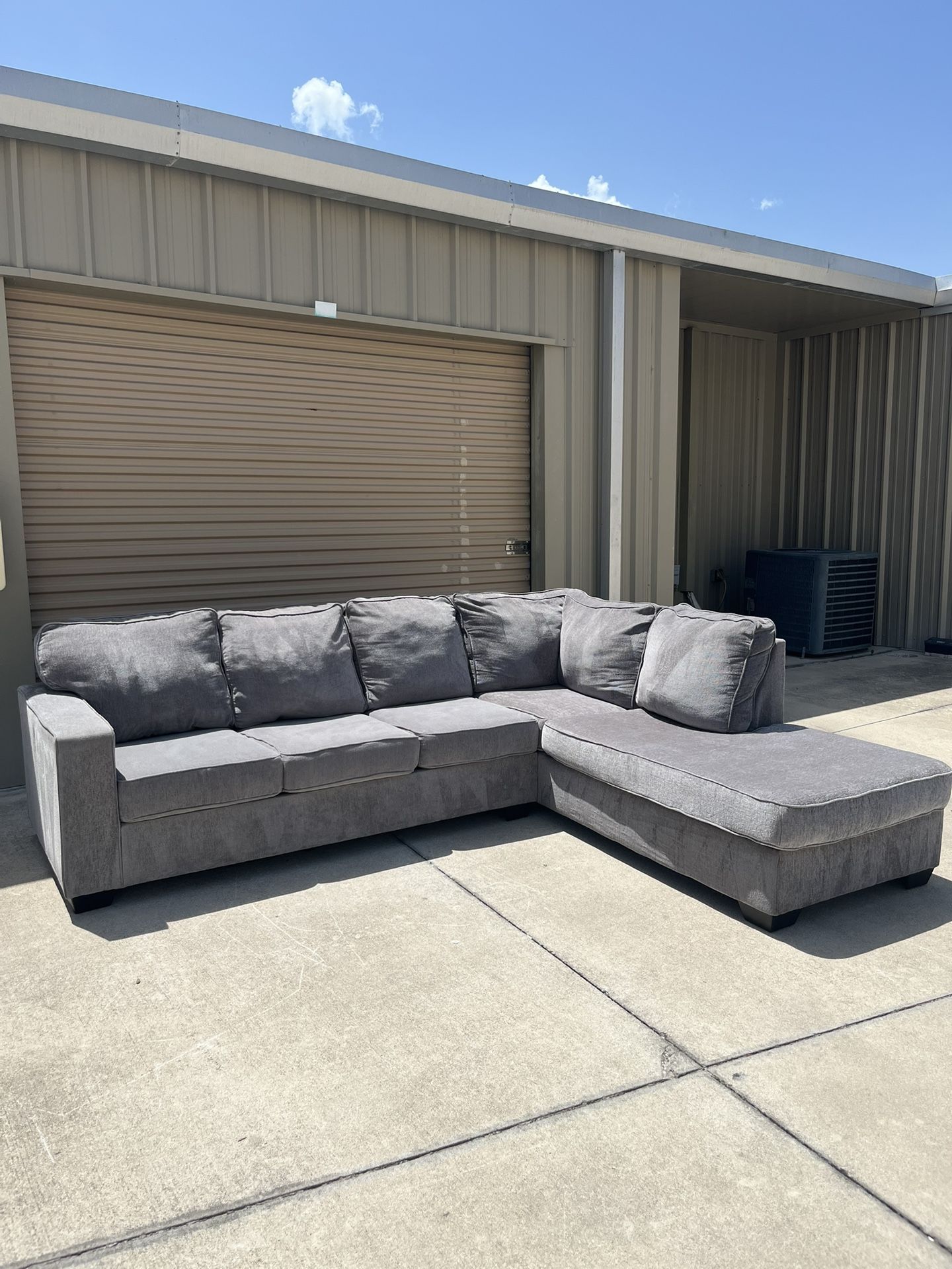 Gray Sectional Couch