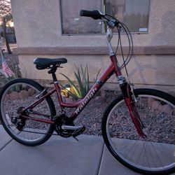 26"x2.35. RALEIGH WOMENS HYBRID BIKE. - comfort series-. (Small). Aluminum. Freshly túne up EXCELLLENT CONDITION 👌🏼