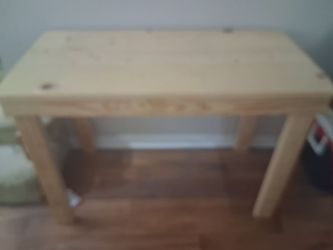 Wooden table