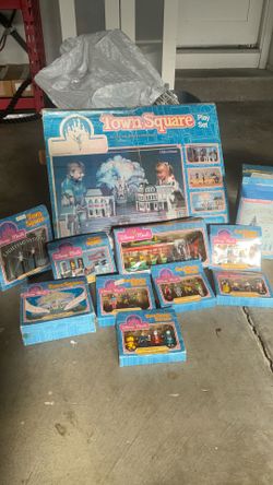 1988 Disney Toy Play Set