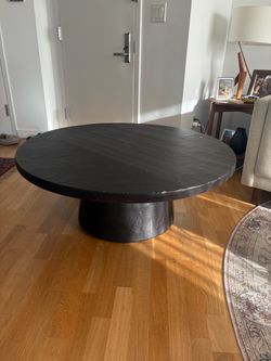 Crate & Barrel Black Coffee Table