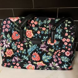 Vera Bradley Commuter Tote Vines Floral (2018)