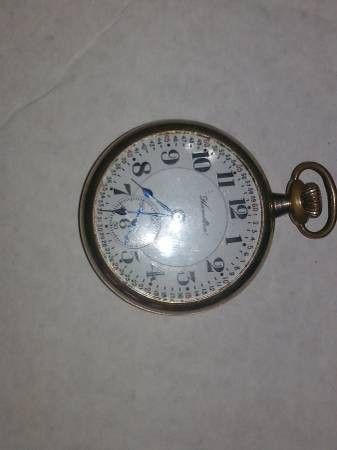 reduced 100 year old Hamilton 992 railroad pocket watch great shape
1921
