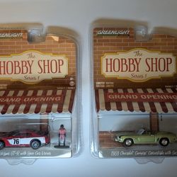 Greenlight The Hobby Shop GT-R & Camaro 