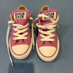 Kids Brand New Pink Converse (size 13)