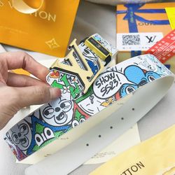 Men's cartoon high-end belt