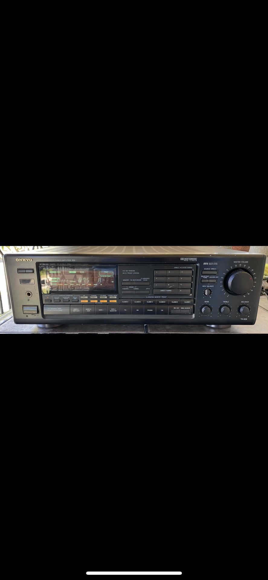 Onkyo TX-906 Quartz Synthesized Tuner Amplifier