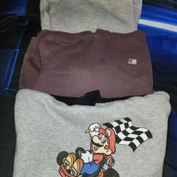 Boys Hoodies And Light Weight Long Sleeve Tops All Size 8