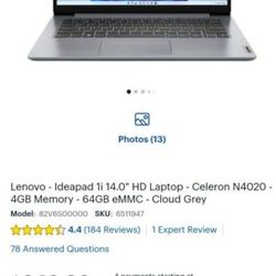Lenovo Laptop New