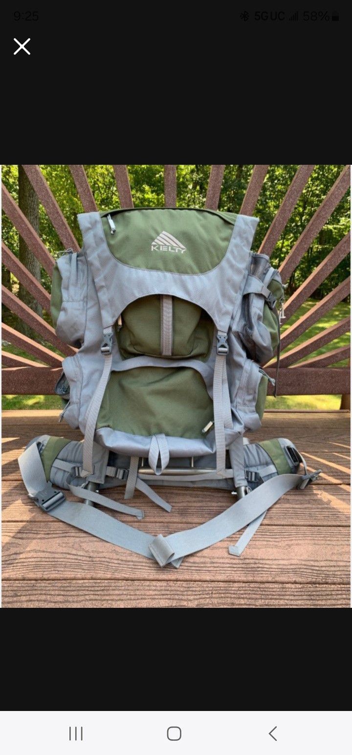 Hiking Backpack With External Frame