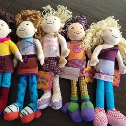 Brand New Set Of 5 Groovy Girls With Tags