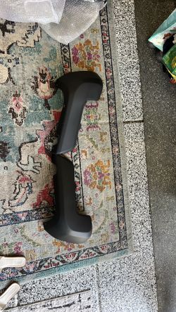 Tacoma bumper cover bumper caps blacked out