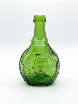 1960's Green Mini Bottle from Sweden