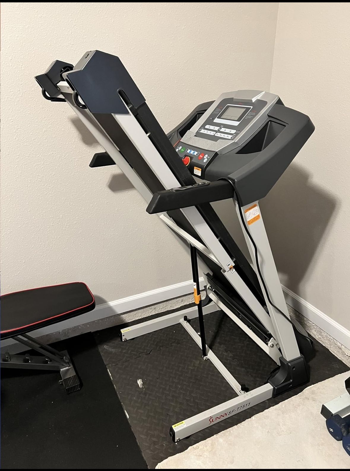 Sunny Health & Fitness Premium Foldable Treadmill