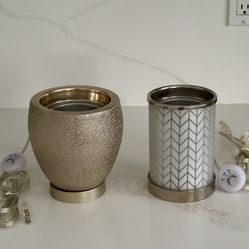 2 Yankee Candle Wax Melt Warmers with Timers