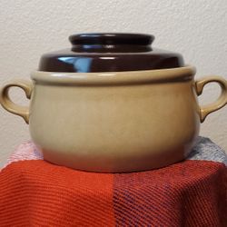 Hearthside Hand Painted Bean Pot