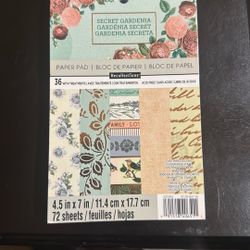 Paper Pad Scream Gardenia 