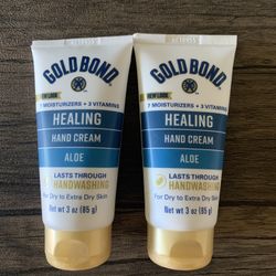 NEW!! 2 Gold Bond Ultimate Healing Hand Cream, 3 OZ